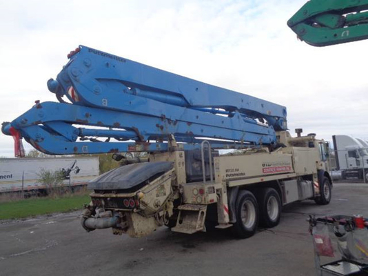 Truk Pompa Beton Boom Artikulasi HB56K 56m Merek Teratas