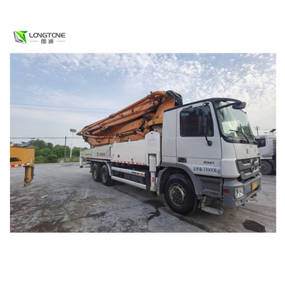 Tenaga Diesel yang Disesuaikan Second Hand Boom Truck Kapasitas Tangki Minyak 320L