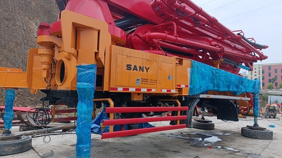 Pompa Beton Dipasang di Truk 2019 Tanpa Truk