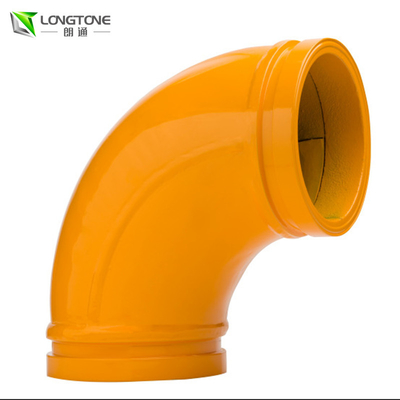 DN125 DN150 Siku Pipa Beton Pengurang Berat Warna Merah Putih Kuning