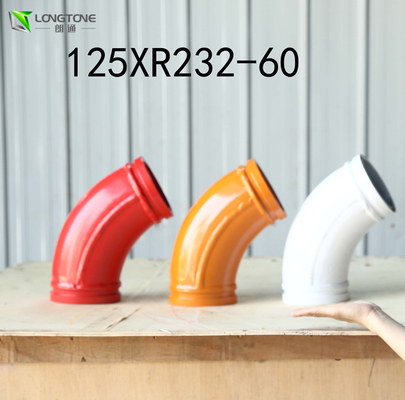 DN125 DN150 Siku Pipa Beton Pengurang Berat Warna Merah Putih Kuning