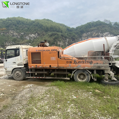 Transportasi Berkecepatan Tinggi Digunakan Beton Line Pumps City Concrete Pump HBT90.18.199RSU