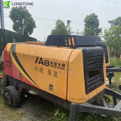 1420 Mm Digunakan Pompa Trailer Beton, Pompa Beton Kota 450L