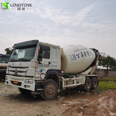 Truk Pengaduk Beton Beton HINO Berat 10 CBM 6x4 6 Silinder Sejajar