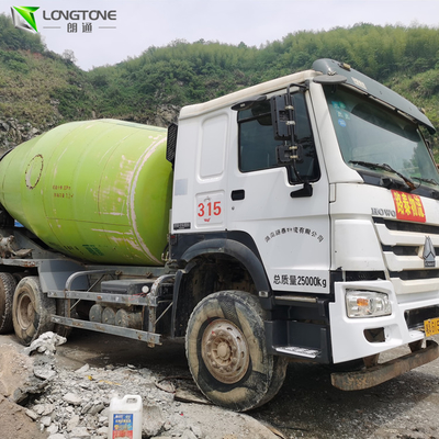 Sinotruck Howo Digunakan Mixer Truck 8m3 12m3 20m3 Untuk Beton