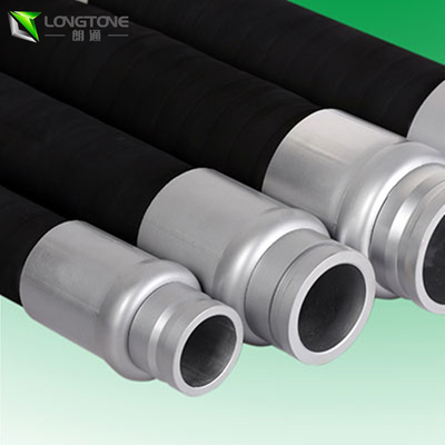 Bagian Pengaduk Beton Fleksibel Tahan Aus Selang Karet Pompa Beton 6 Inch