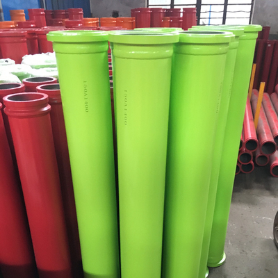 Pipa Pompa Beton Zoomlion Disesuaikan Dinding Ganda Tahan Aus