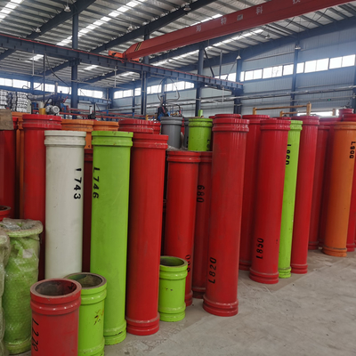 Boom Pipe &amp; Deck Single Wall Pipe Untuk Penempatan Beton